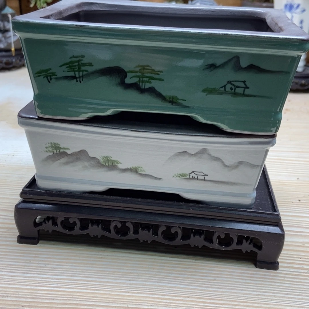 瓷片陶瓷花盆陶瓷艺术