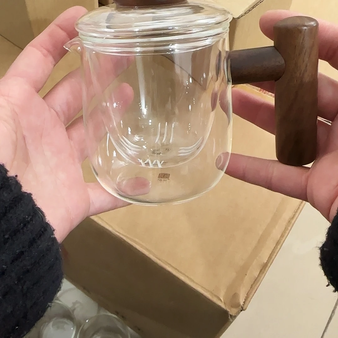 653压嘴三件杯高硼硅