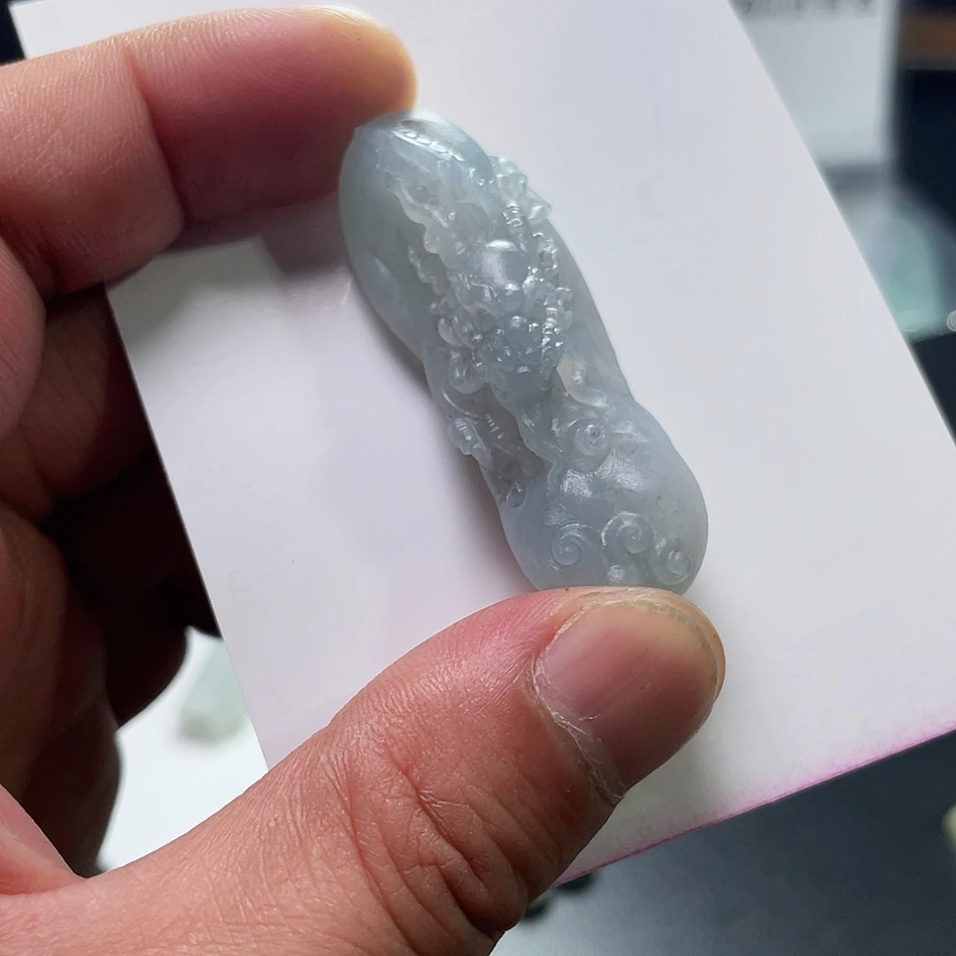 定制翡翠未镶嵌缅料毛货定制