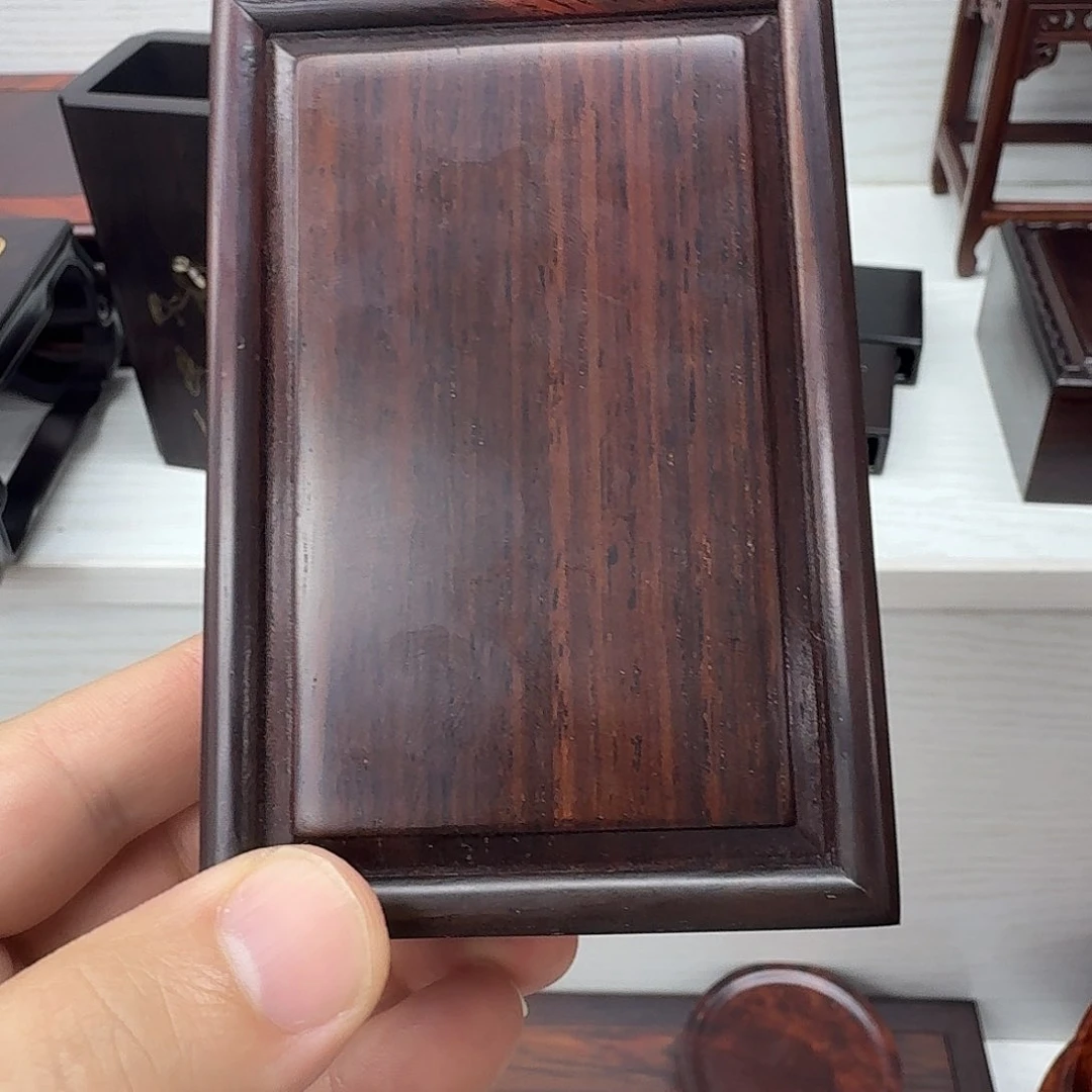 藤类大红酸枝长方盒子