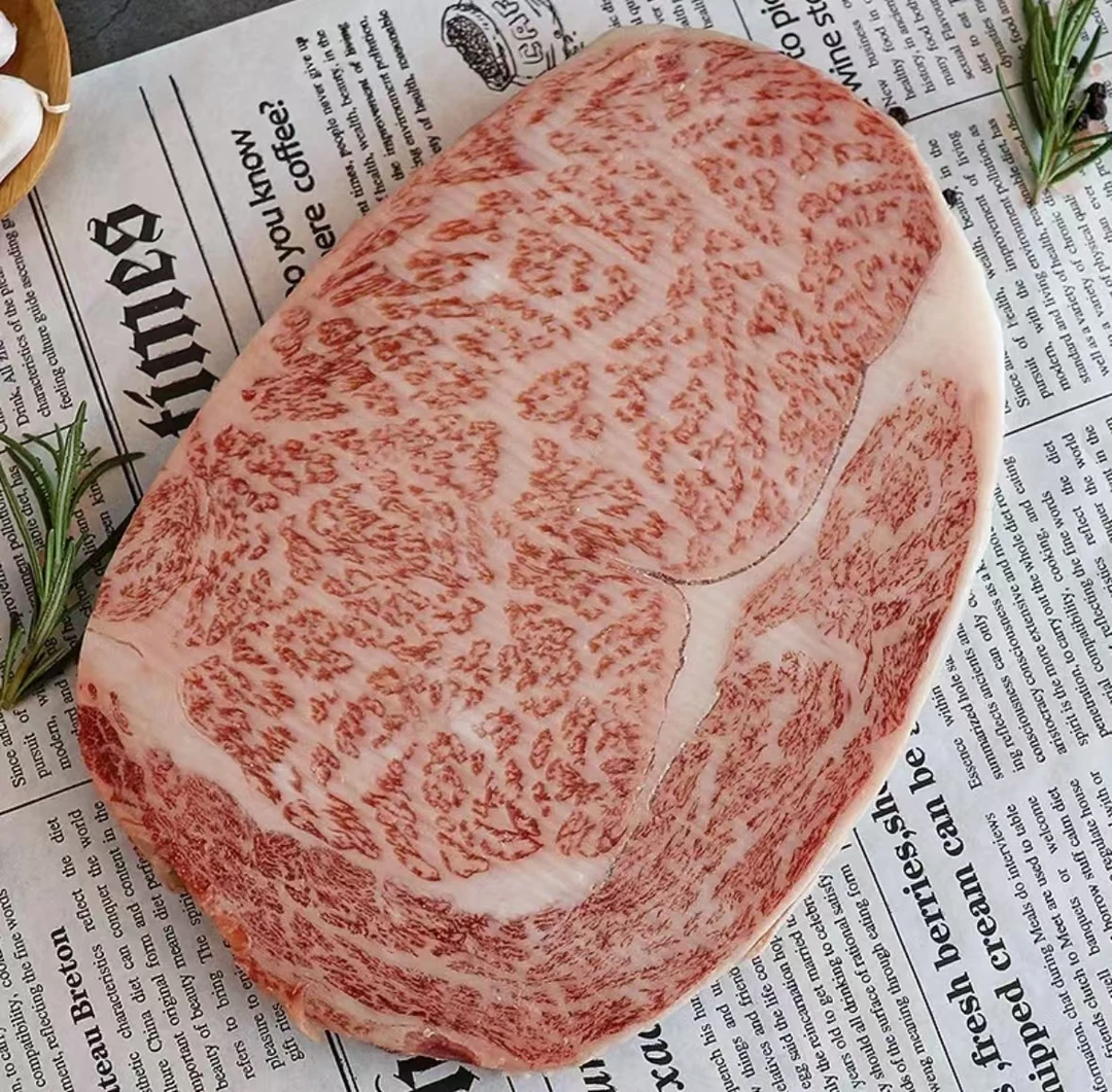 原切牛排原切牛排澳洲和牛M12 眼肉牛排 高端定制霜降和牛