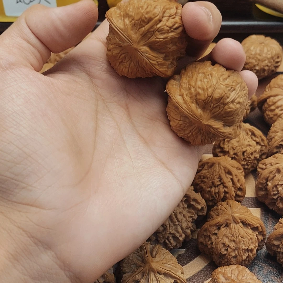 文玩核桃把件麦*南瓜墩