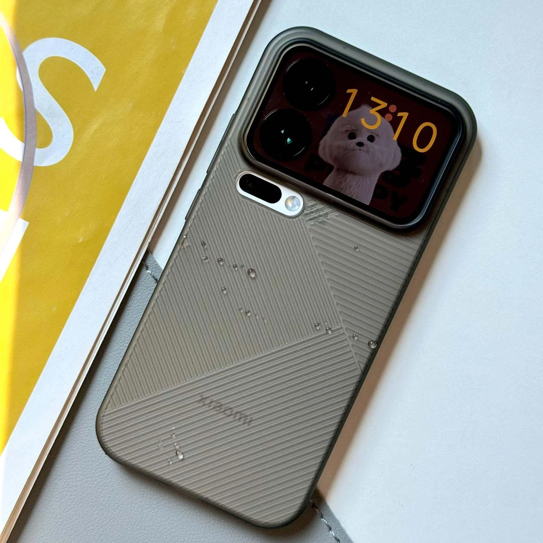 超薄磨砂适用小米17promax手机壳抗指纹简约小米17pro防摔壳15pro