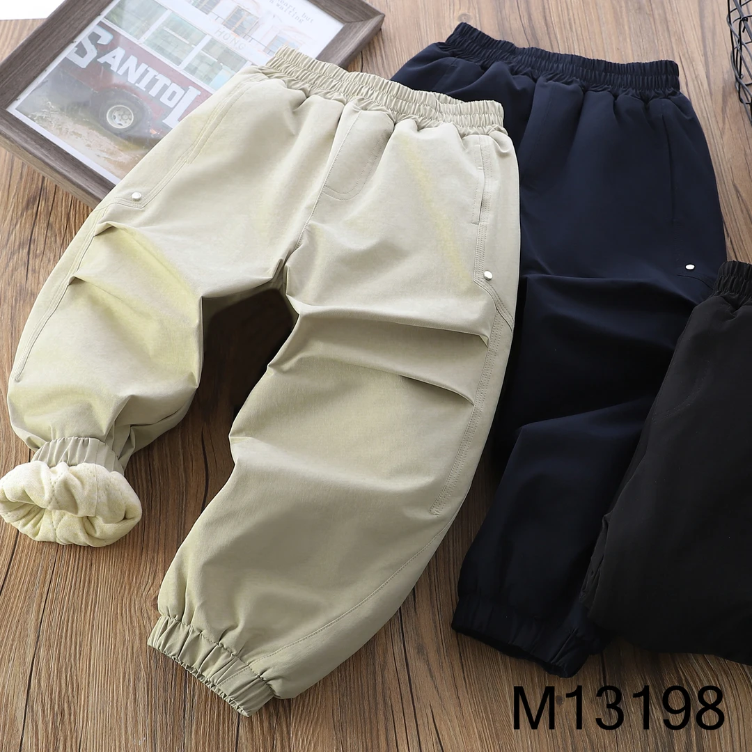 【MIEVE DUCK】三防大豆棉裤冬加厚滑雪裤儿童男童棉裤13198