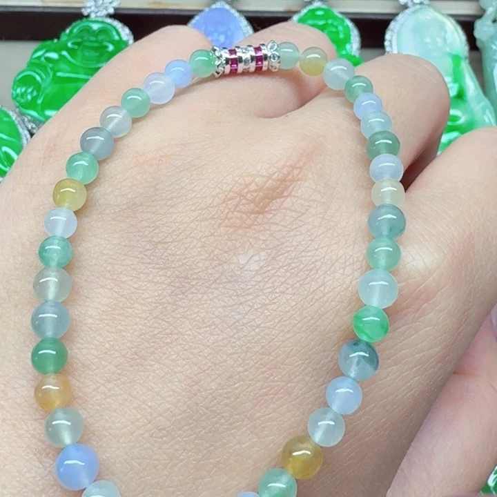 翡翠未镶嵌吊坠(不含链)珠子