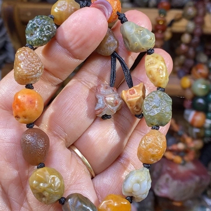 玛瑙/玉髓珠宝半成品未镶嵌