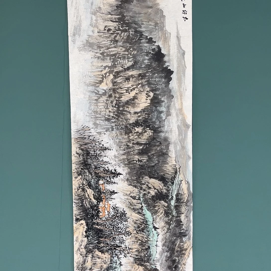 国画张宇老师手绘作品