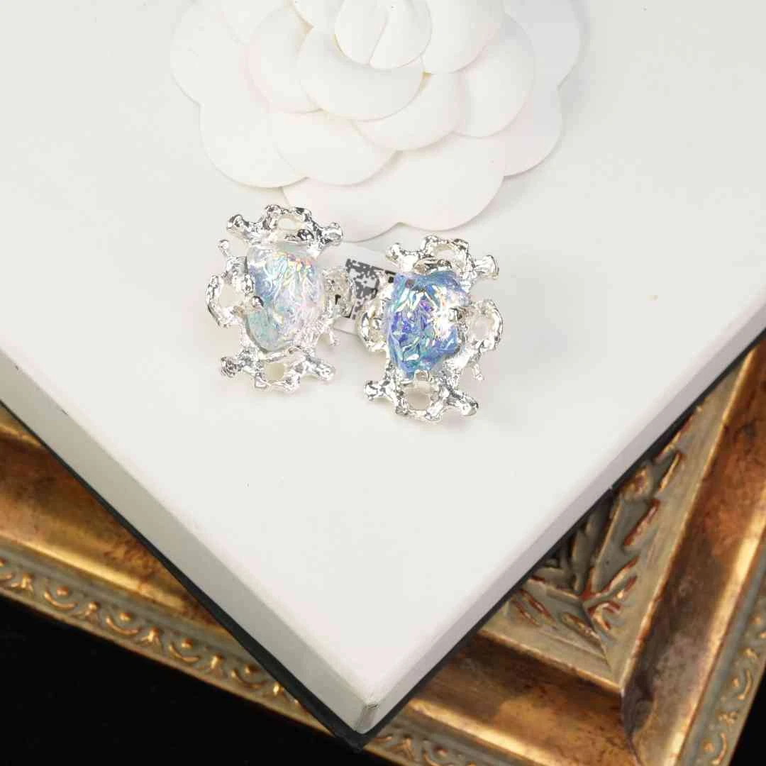 合金耳饰 柚礼中古/gv多色荧光耳夹14对 LI509036 li509036