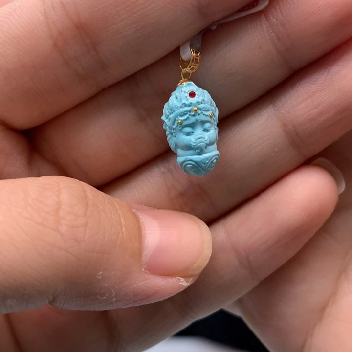 绿松石未镶嵌配饰