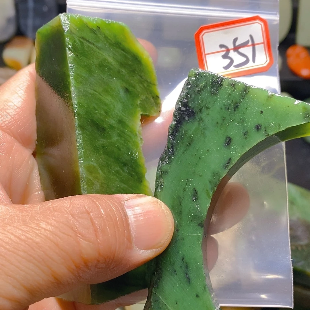 未镶嵌和田玉（糖玉）珠宝半成品欢****了