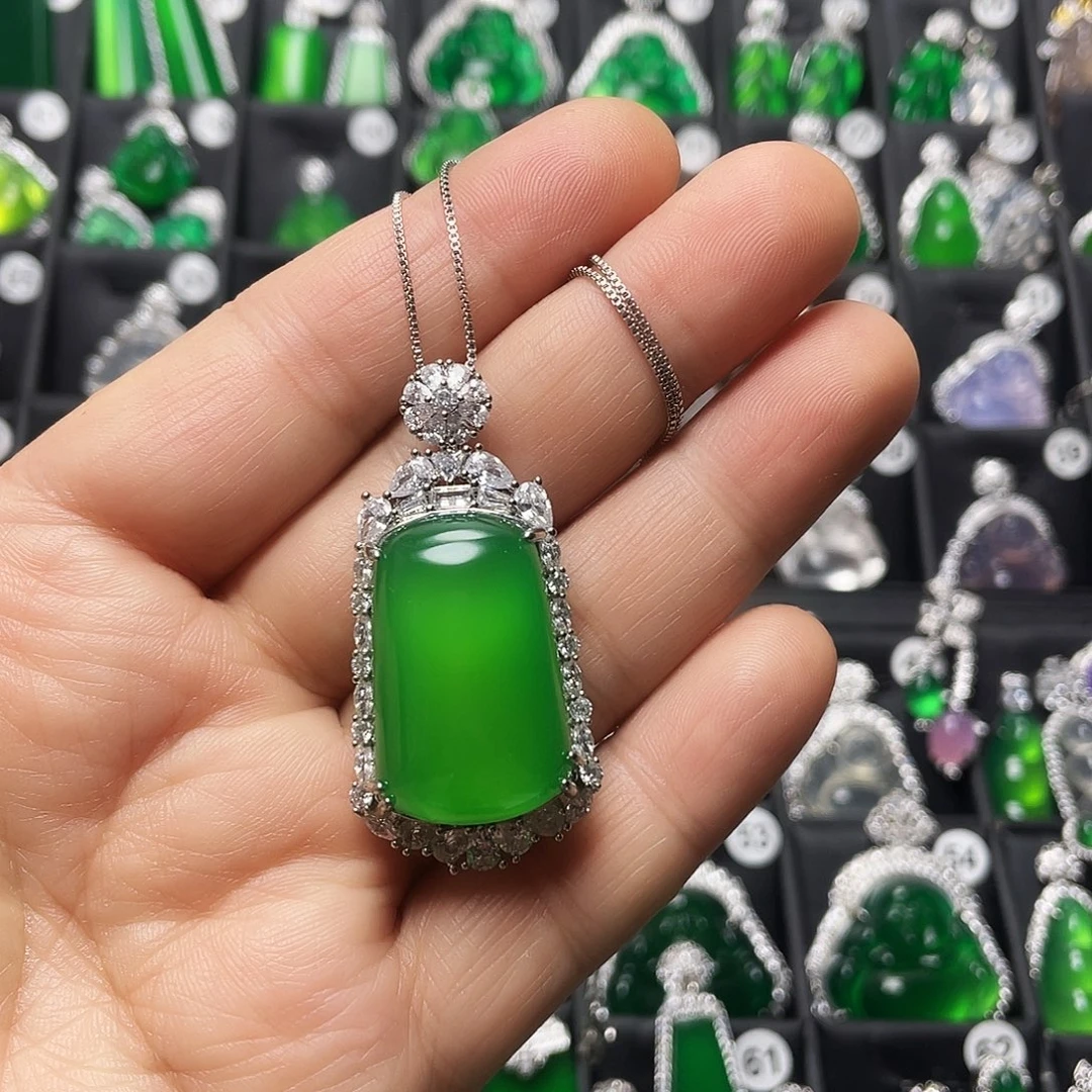 玛瑙/玉髓合金颈饰
