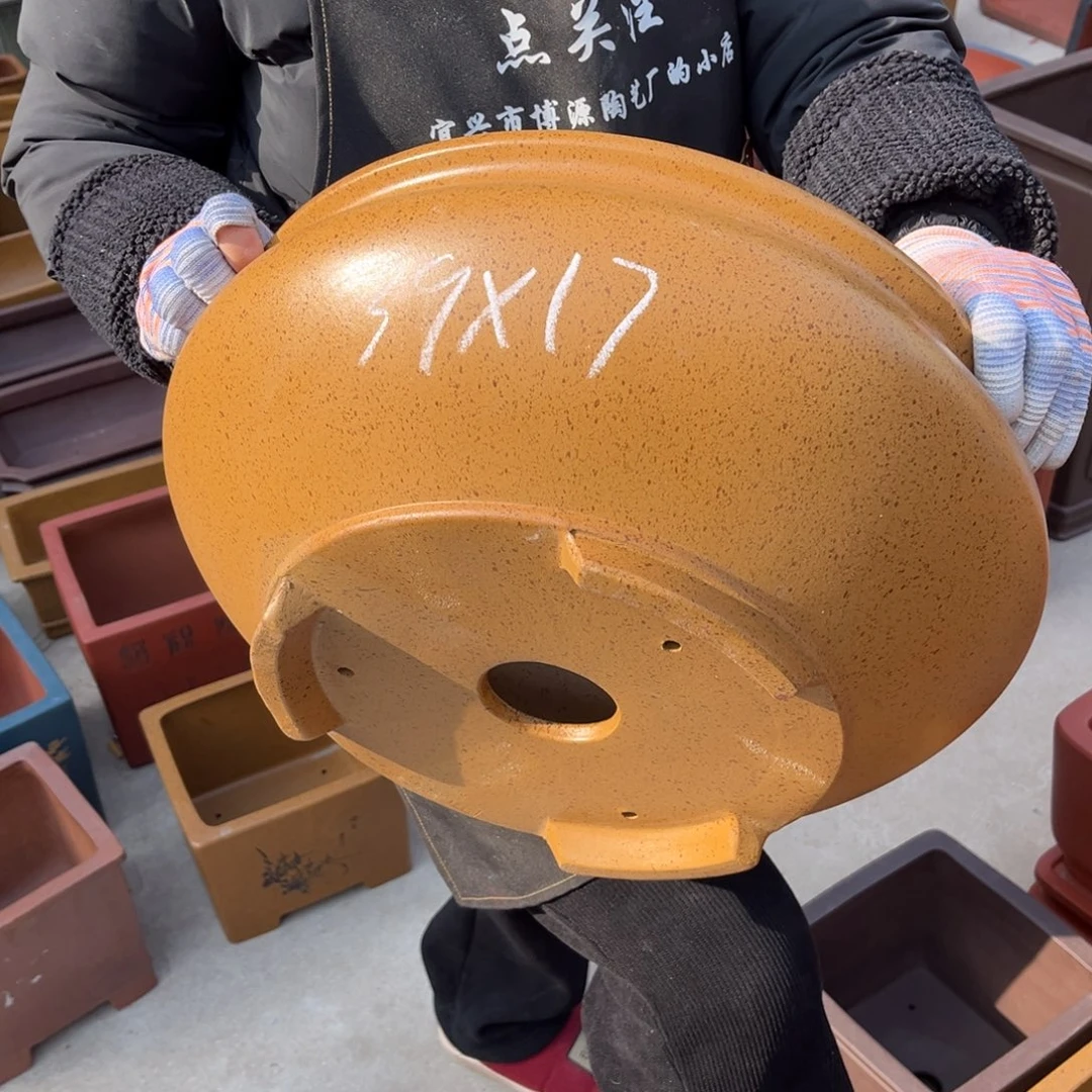 紫砂花盆盆景艺术