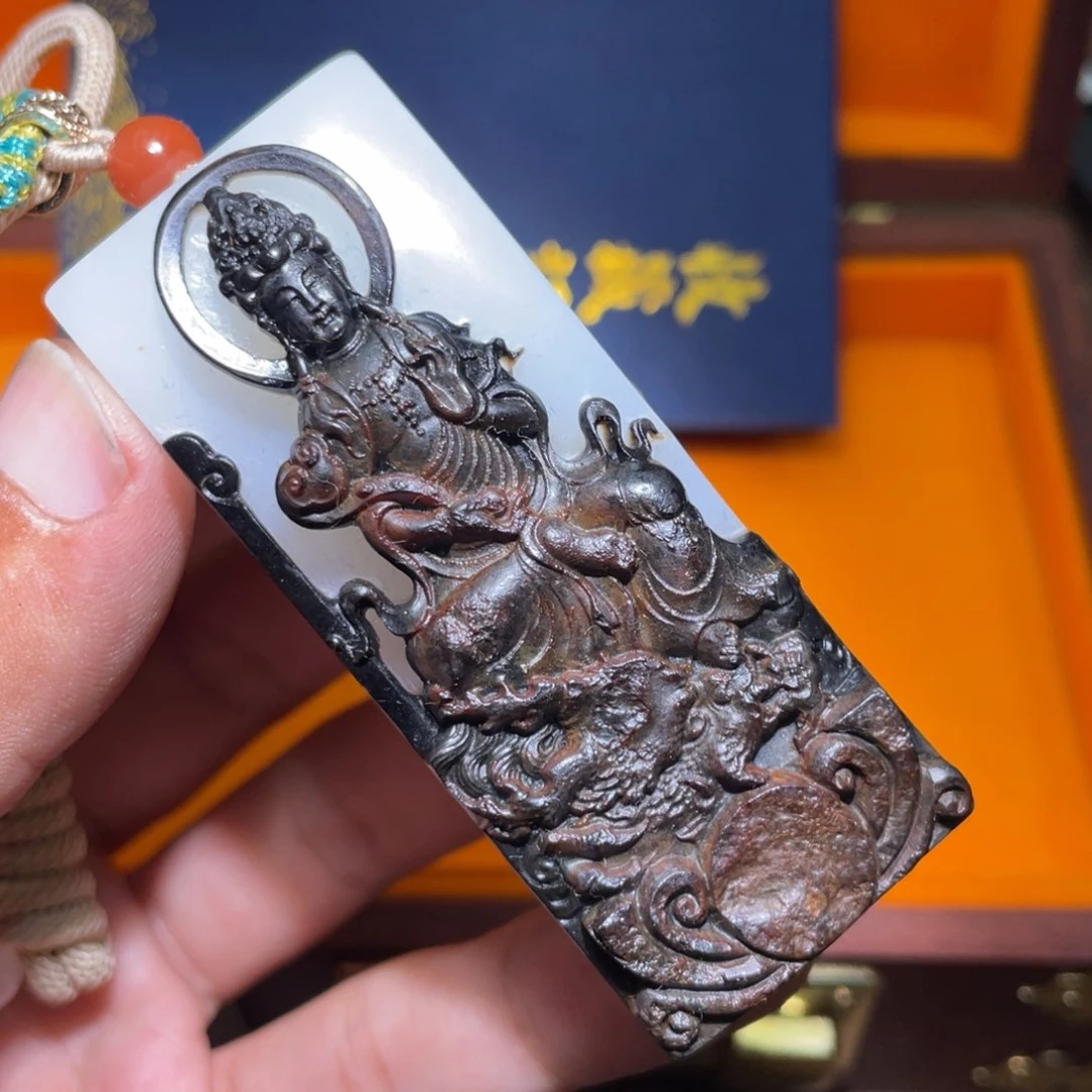 和田玉未镶嵌颈饰D2