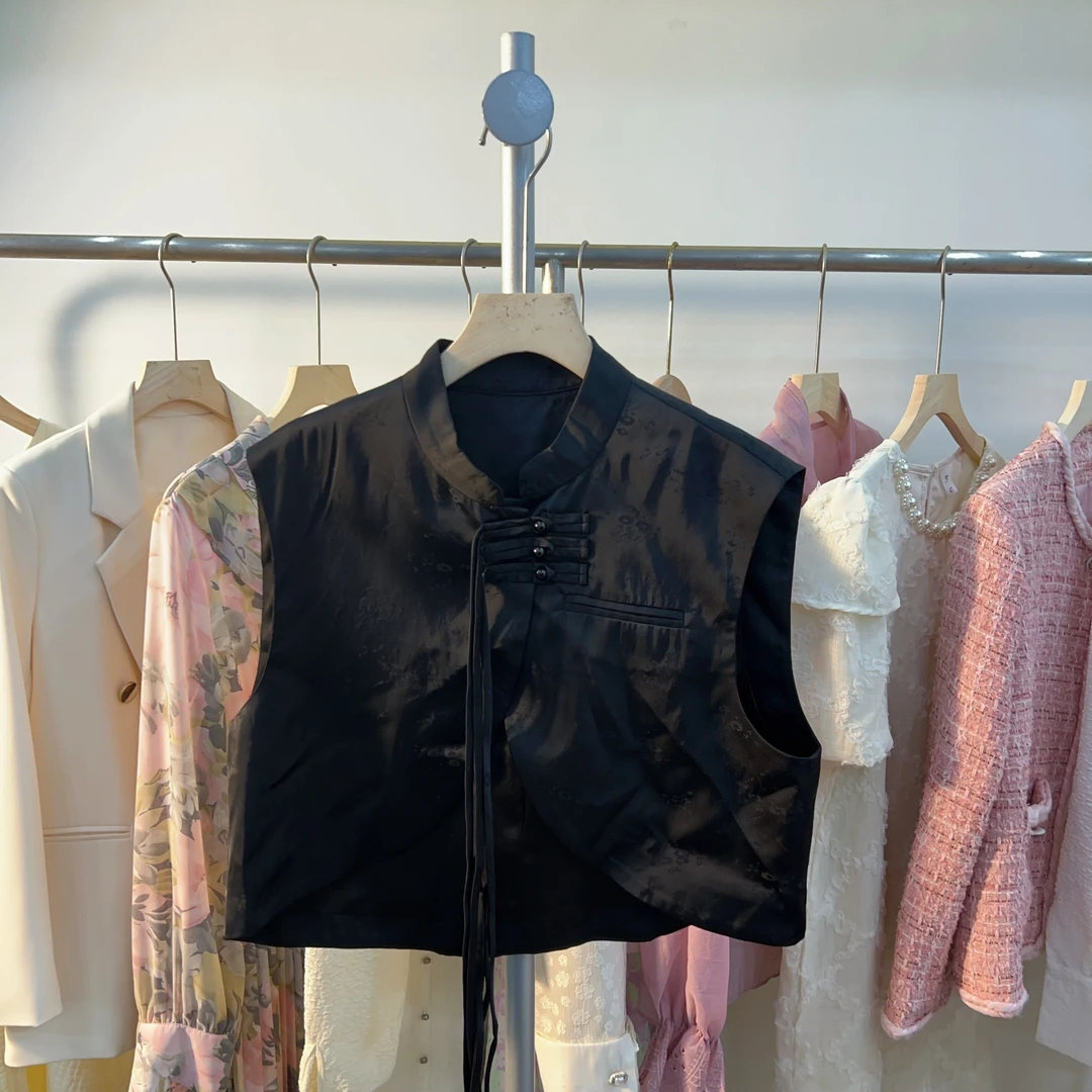 春季新款国风马甲T278