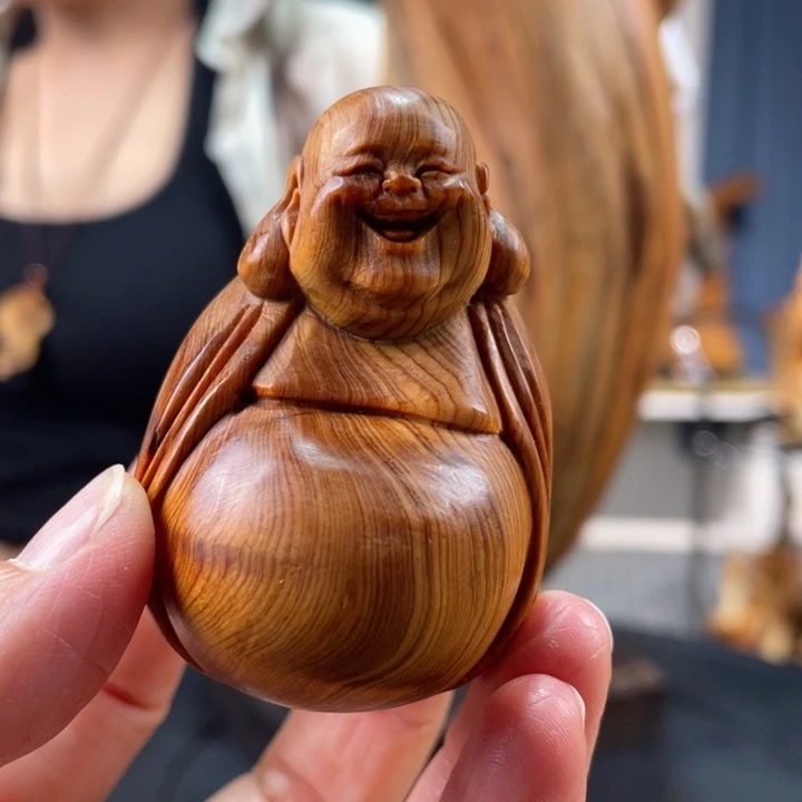 柏木（崖柏）手把件