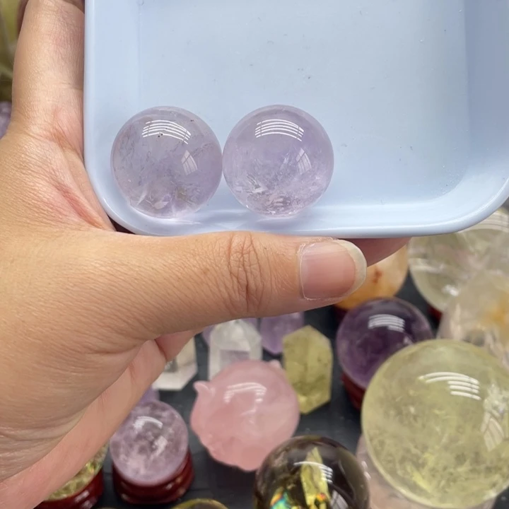 水晶未镶嵌珠宝半成品18号26mm