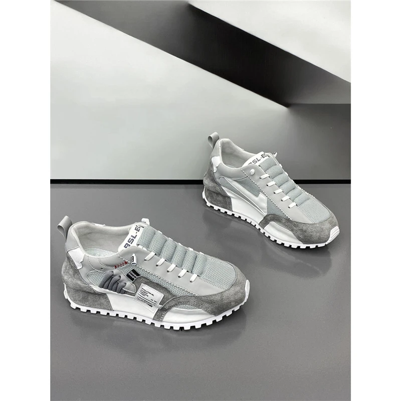 玛古芭老爹鞋男款潮牌轻奢时尚新款韩版运动鞋厚底增高一脚蹬男鞋