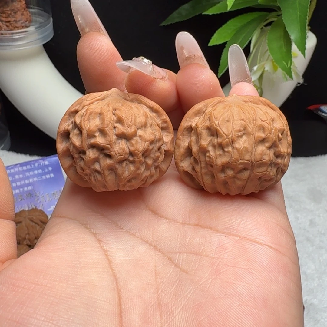 文玩核桃把件37石门元宝