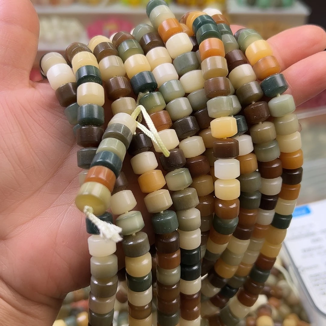 菩提根/象牙果吊坠卡10敦煌金轮5桶