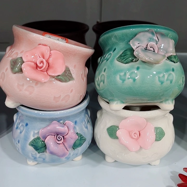 多肉陶瓷花盆满10元包邮