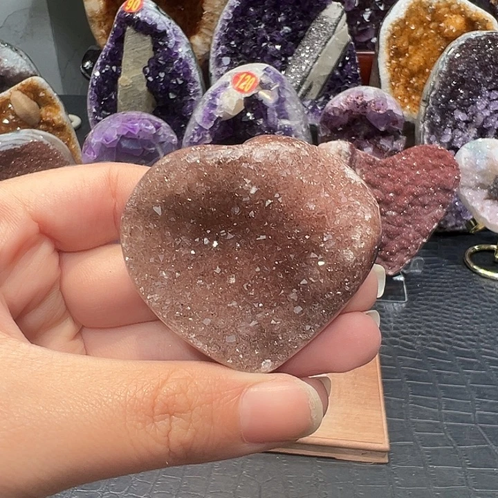 紫晶珠宝半成品未镶嵌