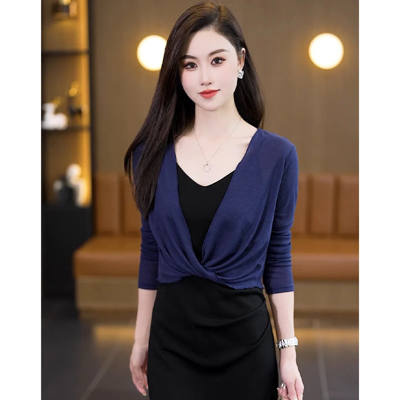 披肩夏季短款小外套配裙子的上衣外搭开衫女配吊带裙的罩衫薄款