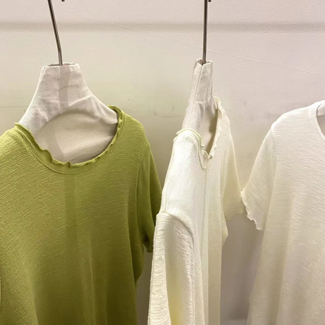 33推荐 JT#9239  日系木耳边打底衫 2025-03-21