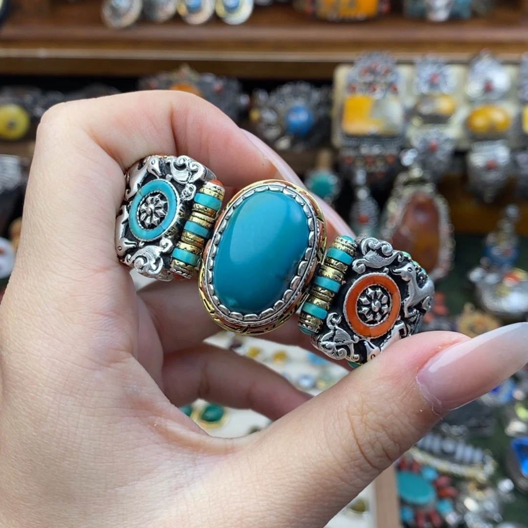 梦****足银尼泊尔手工手镯