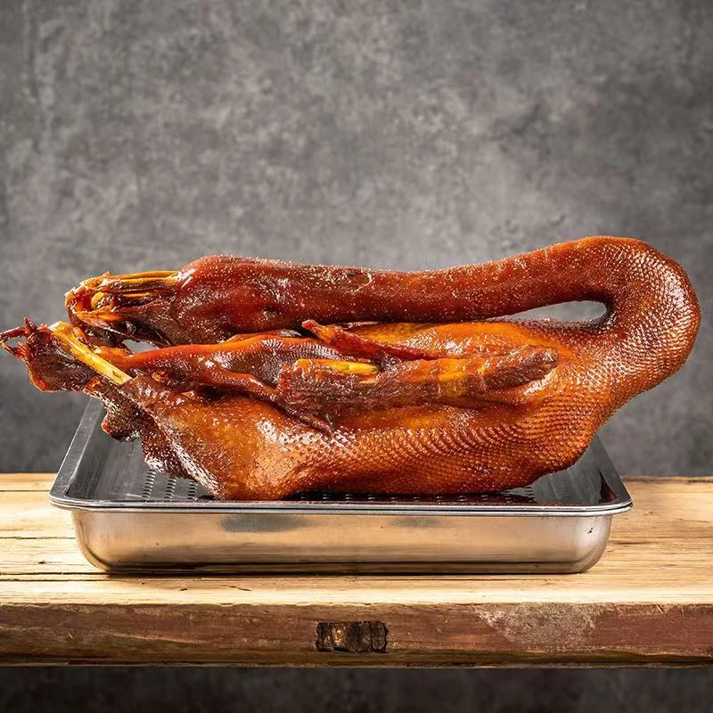 广式碌鹅卤鹅带鹅掌鹅翅现碌现发真空冷链包邮净含量4-4.5斤