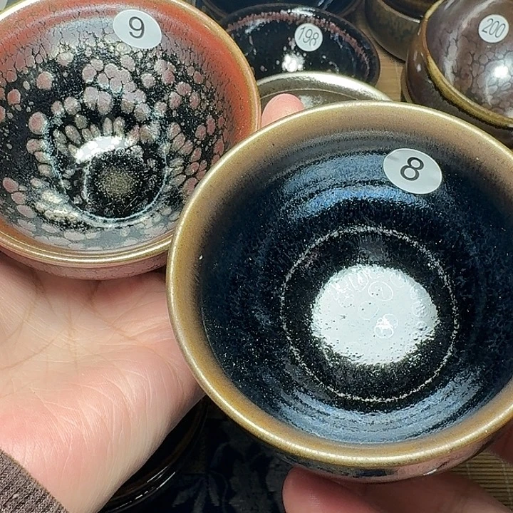 茶盏8，9 坚记茶盏摆件