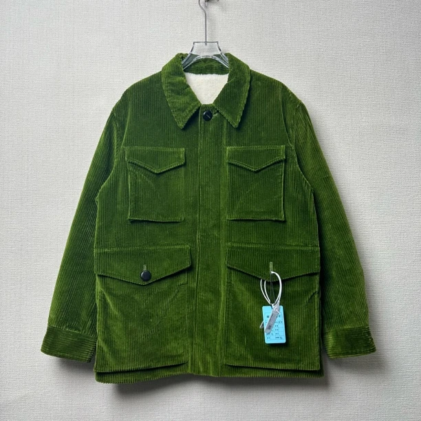 99新 AMIPARIS 灯芯绒棉服外套/尺码XL