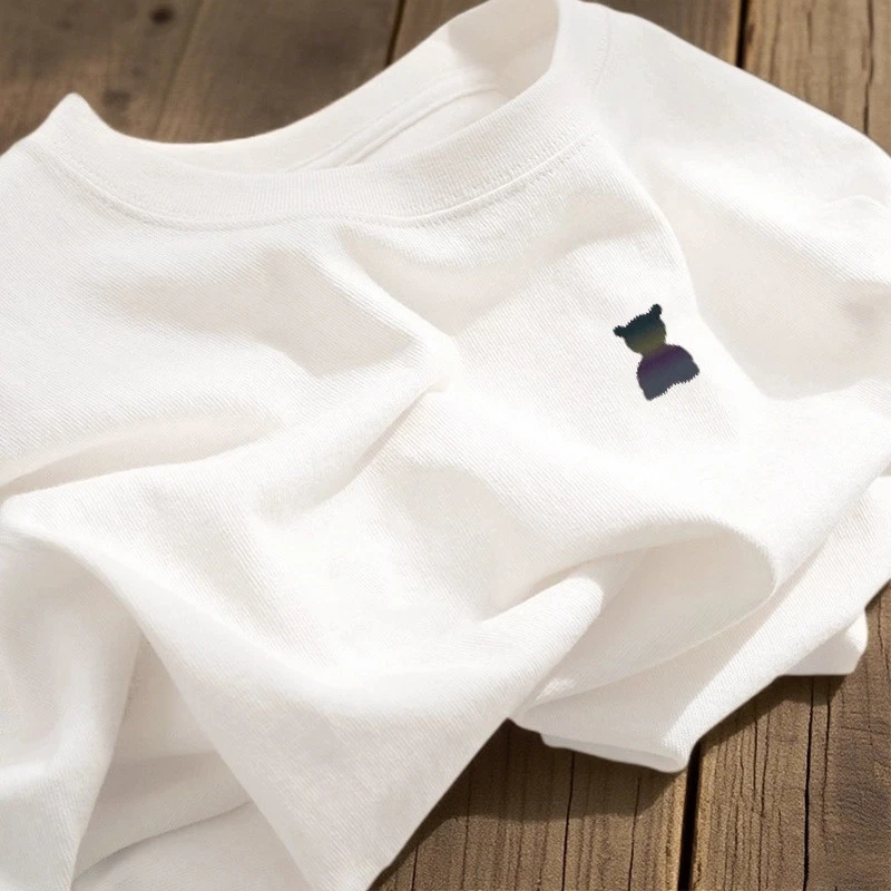 海外订单尾货~剪标撤回外贸重磅纯棉潮牌美式个性印花短袖T恤男女