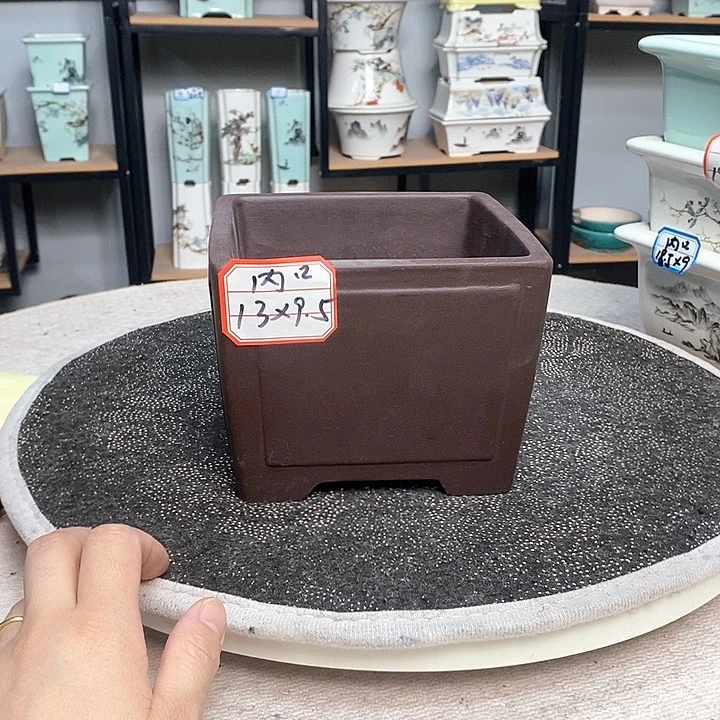 紫砂的花盆很漂亮17