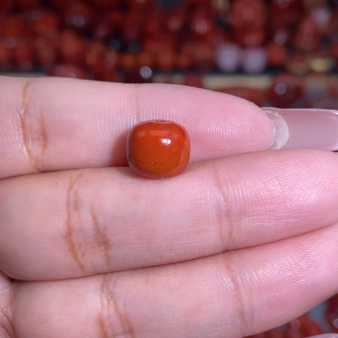 南红玛瑙未镶嵌瓦西老型卡10.5×9