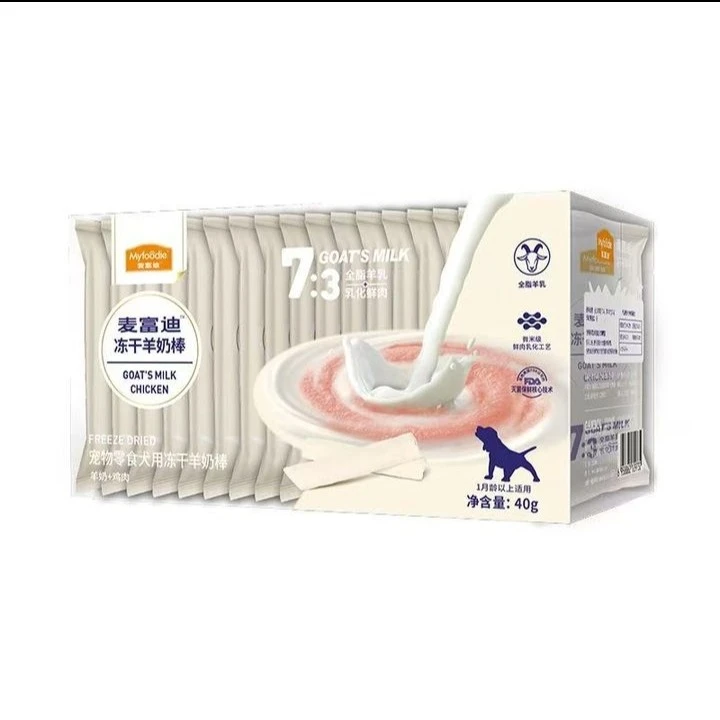 麦富迪羊奶棒冻干营养训犬幼犬磨牙棒零食1包1.6g（口味随机）