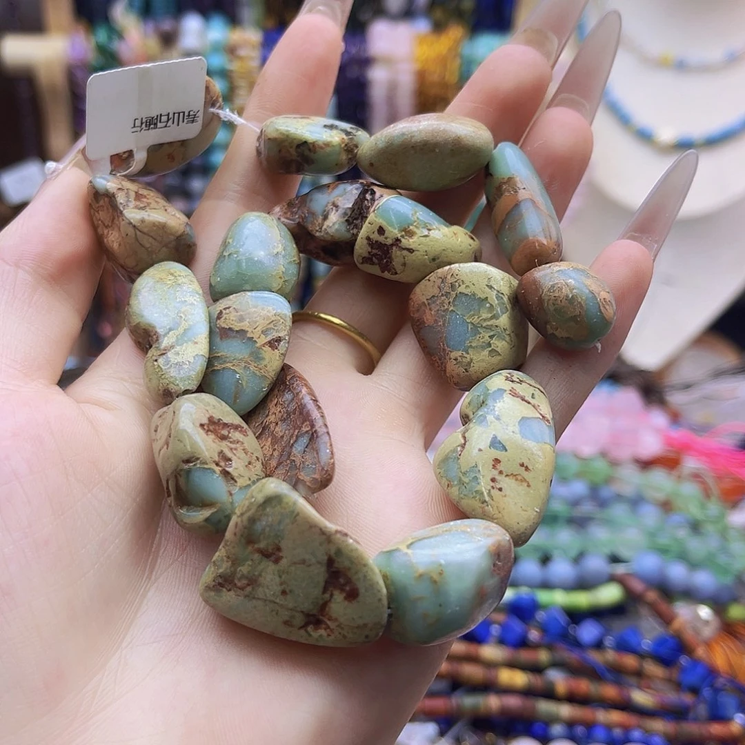 未镶嵌玛瑙/玉髓珠宝半成品/寿山石随行65号