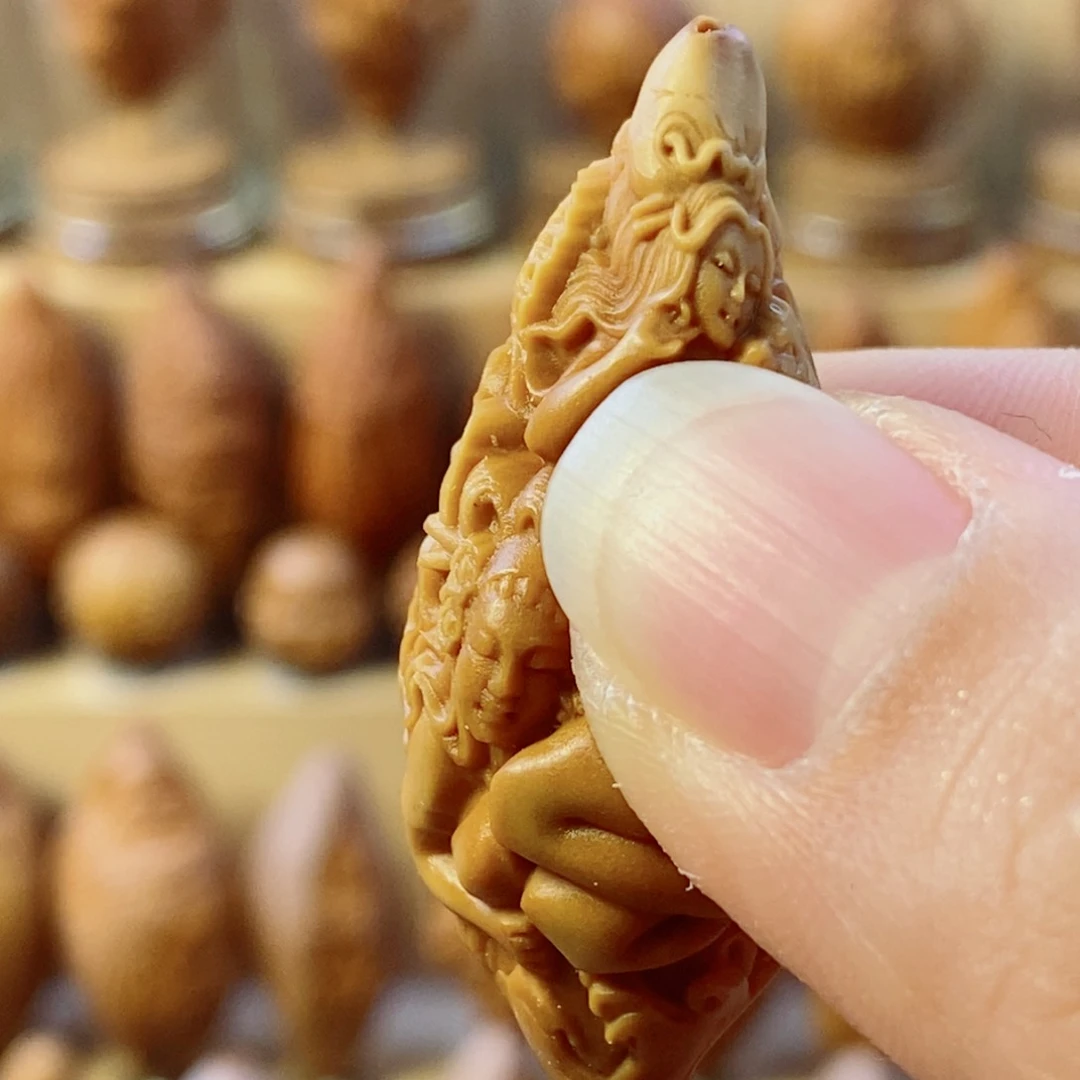 橄榄核手串/手链青蛇白蛇美女