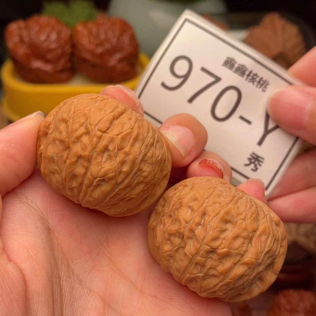 ༺***༻文玩核桃把件乾隆磨37……