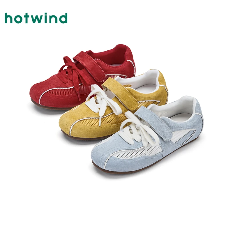 热风2025年秋季新款女士时尚休闲鞋H11W25739