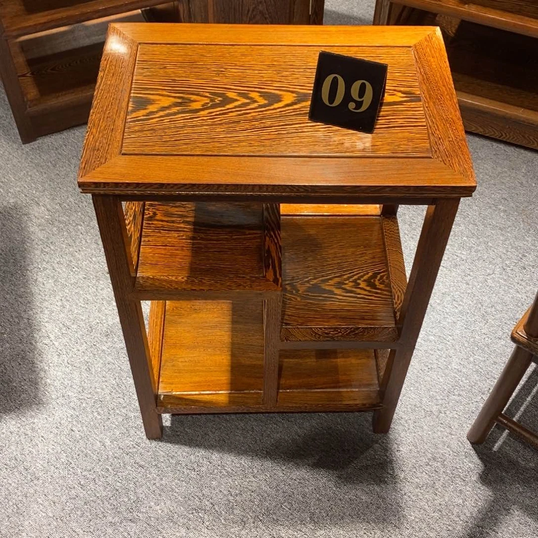 鸡翅木类成套家具45*35*68置物架