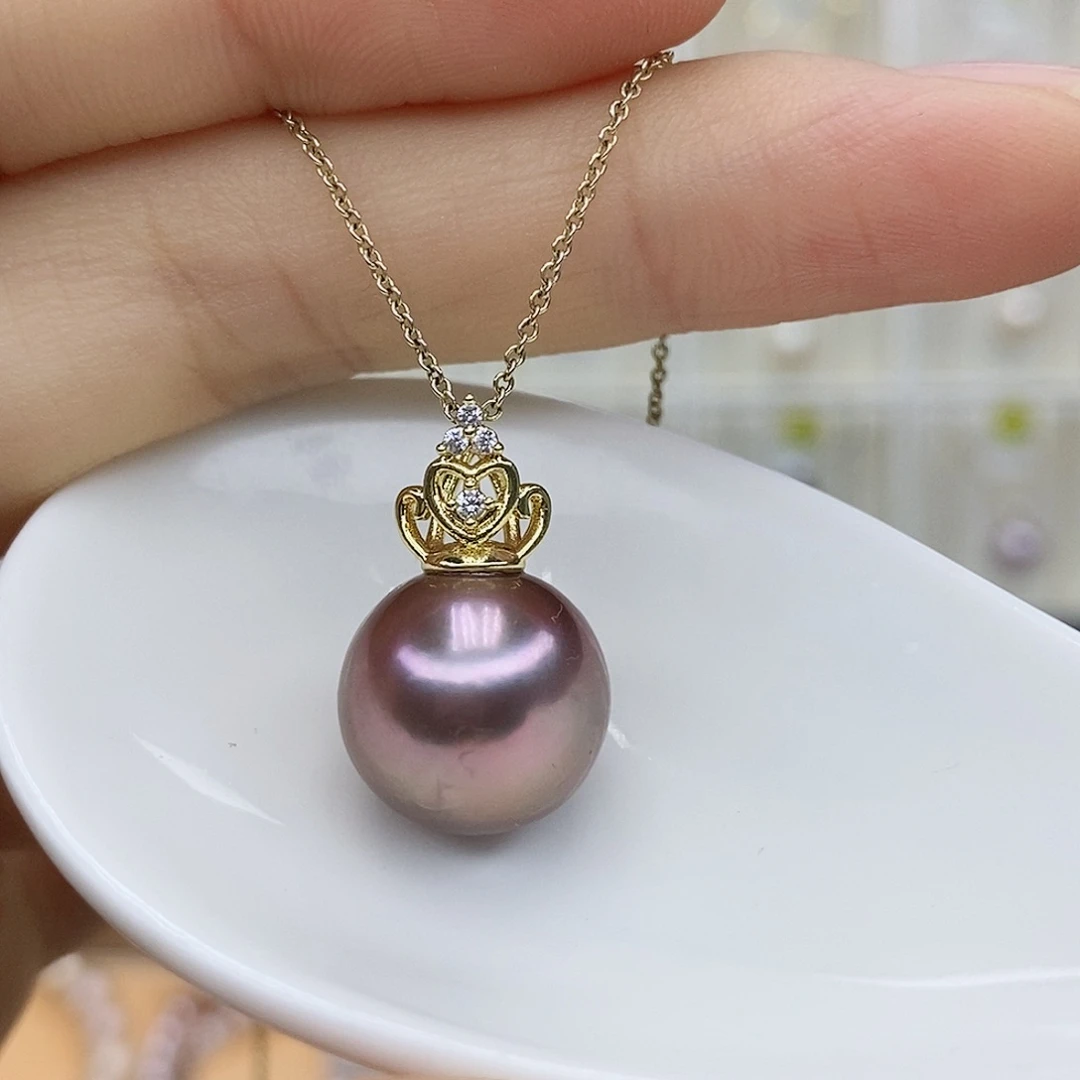 合金淡水珍珠颈饰