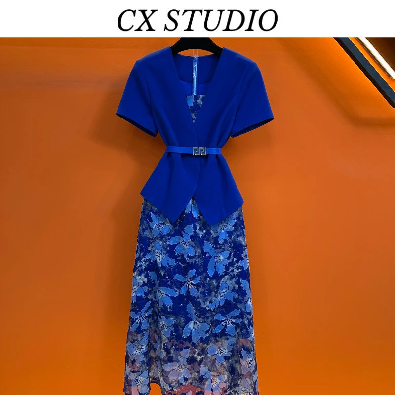 YC[QC]编码19 经典收腰轻奢时尚春夏季连衣裙（定制女装） TG528