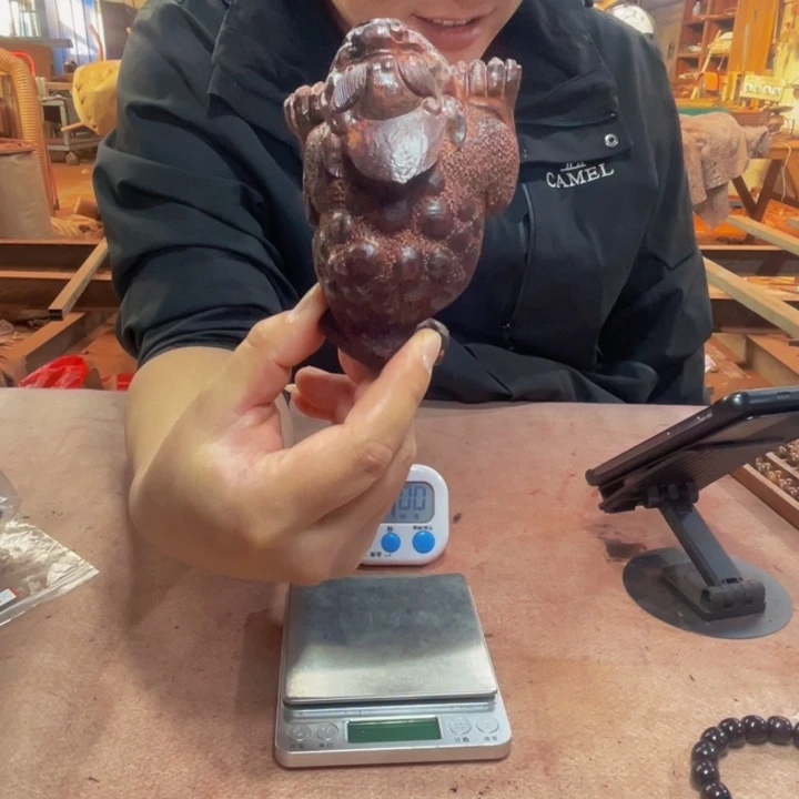 檀香紫檀（小叶紫檀）T****e三足金蟾