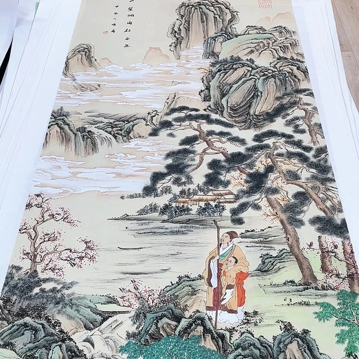 国画书画描金拓染金石传拓手写