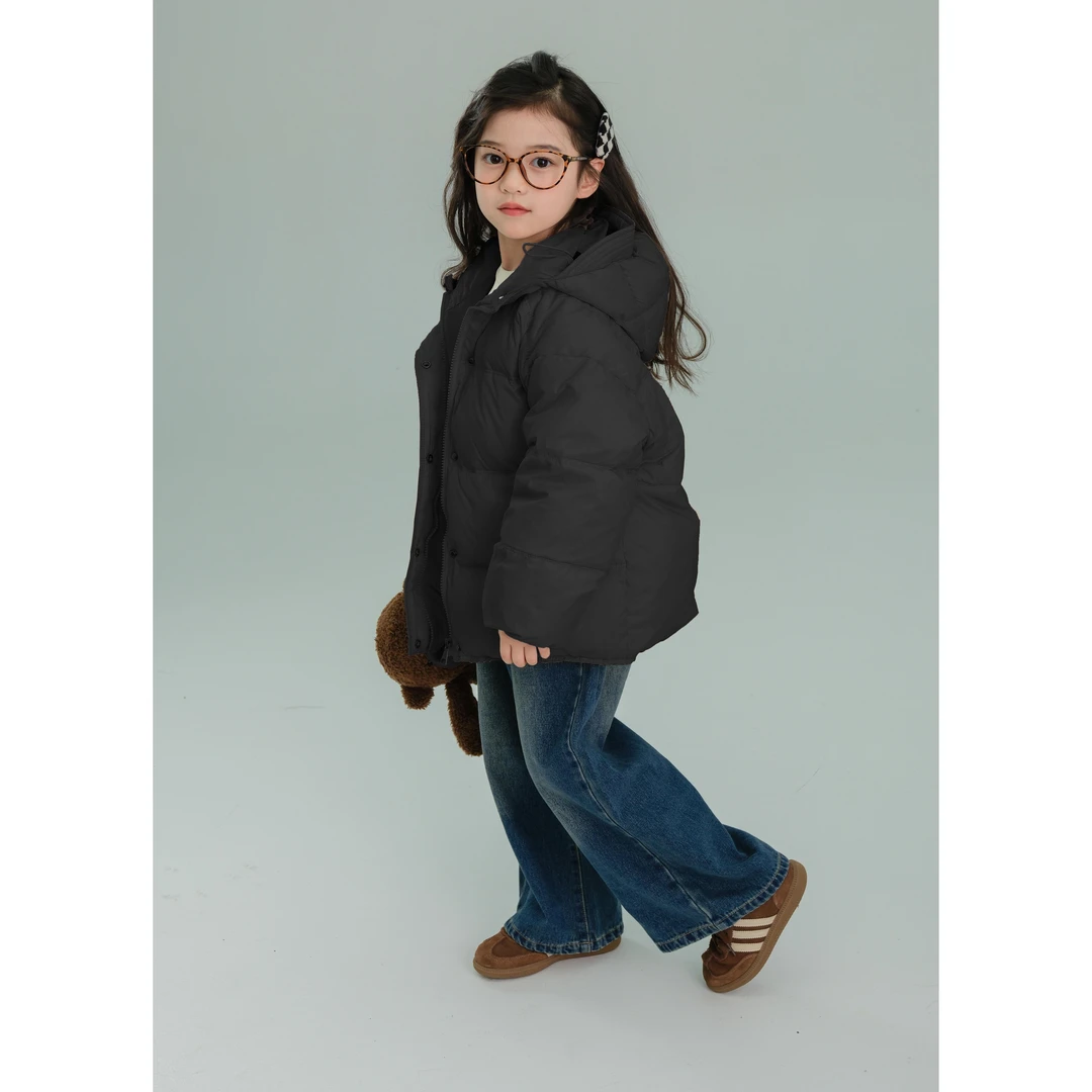 【Y011】冬季儿童羽绒服长款男童女童2024新款中大童加厚宝宝连帽