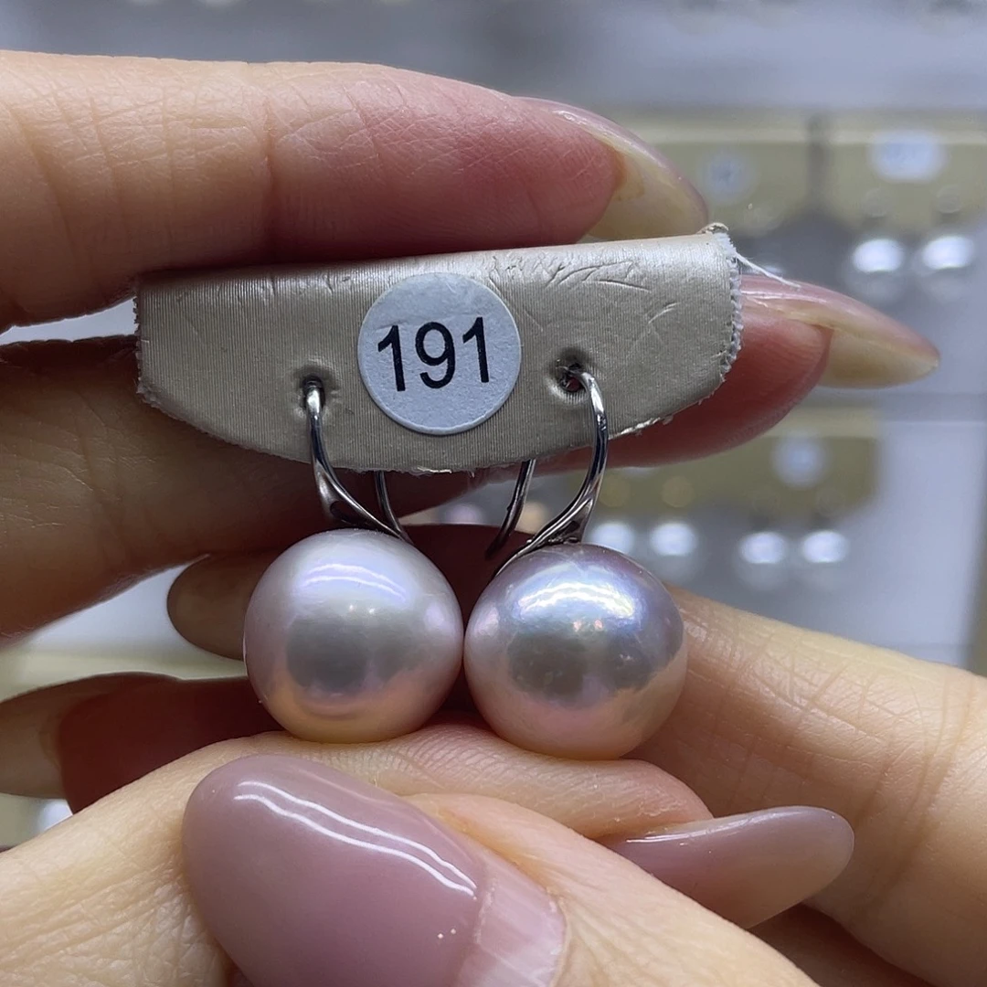 耳饰淡水珍珠银S925镶嵌