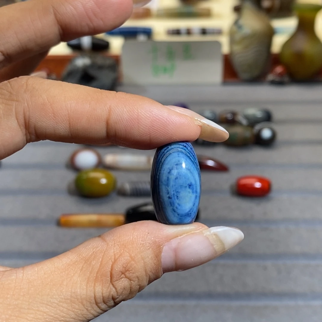微***徐玛瑙/玉髓颈饰合金
