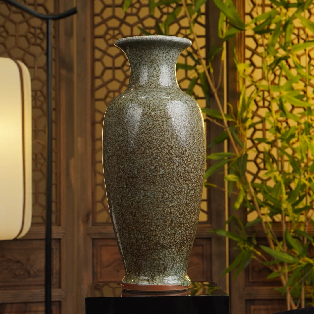 哥Y冬棱瓶（高38cm）