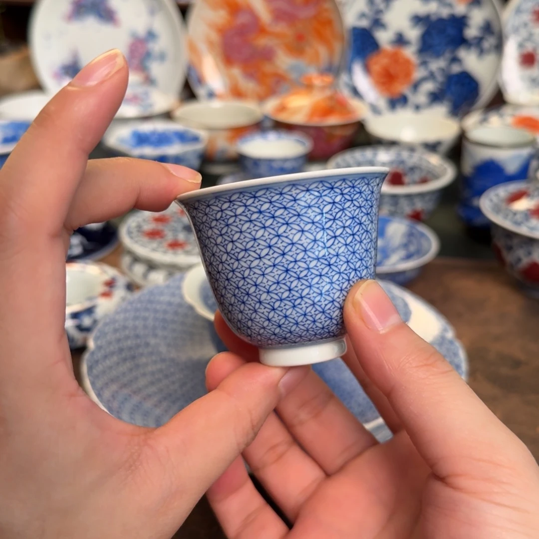 L****纯手工手绘陶瓷茶具