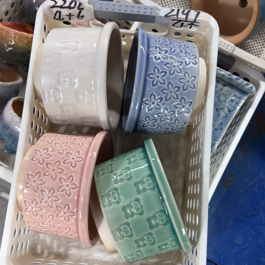 陶瓷多肉小花盆@@2197